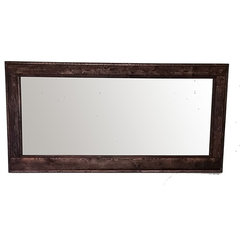 Sydney Rustic Framed Mirror, 20 Stain Colors