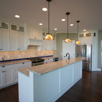 Painted White Kitchens