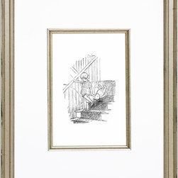 Classic Pooh XI Vintage English Framed Print by Art For Kids, Posters & Prints, - Artwork