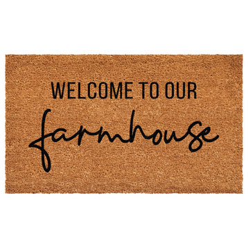 Calloway Mills Welcome to our Farmhouse Doormat, 30x48