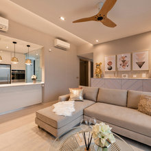 Houzz Tour: Condo Blends Clean Scandi Lines With Rustic Charm