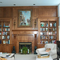Fire Place/Wall Unit - Kitchen Cabinetry