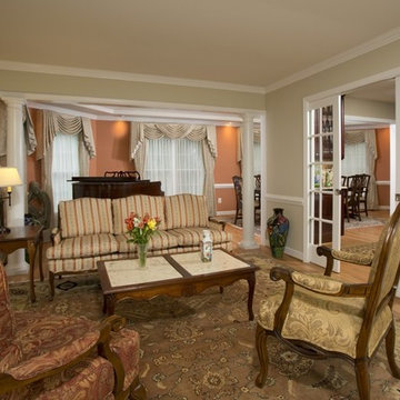 Stunning Whole House Makeover in Vienna, Virginia Includes Piano Conservatory