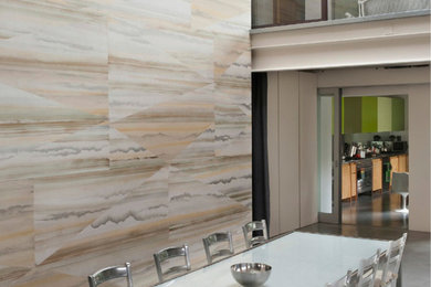 Dining room - contemporary dining room idea in Miami