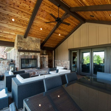 Refined Rustic Outside Living, Adddition, & Basement