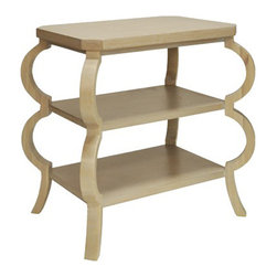 Worlds Away - Worlds Away Olive Curvy Side Table - Side Tables And End Tables