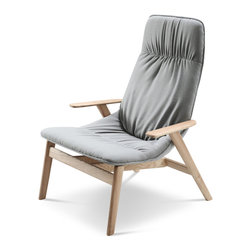 Viccarbe Ace Lounge Chair Reproduction - Indoor Chaise Lounge Chairs