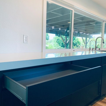 Matte Black Kitchen