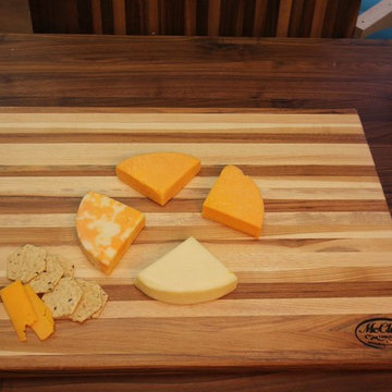 Hickory Reversible Butcher Block Cutting Board