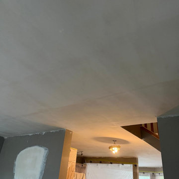 Popcorn Ceiling Removal, Level 5 Finishing and Drywall Patching