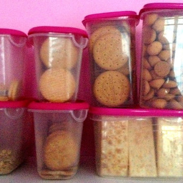 despensa cocina rosa
