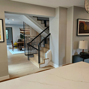 Project #115 | Staircase with Continuous Rail System Without Newels