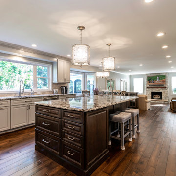 Magnificent Larger Kitchen, Mudroom and Family Room Remodel in Herndon VA