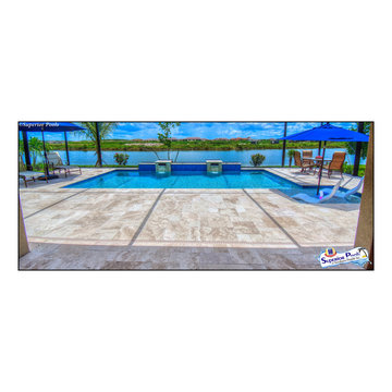 (Altfest) Lee County, FL Superior Pools Custom Swimming