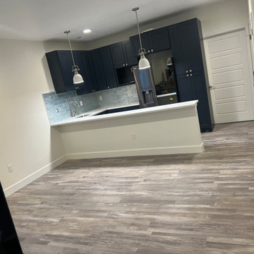 Skyline Neighborhood Basement Wetbar Game Room
