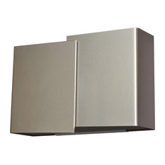 Casino LED Sconce, Satin Nickel, 120-277v