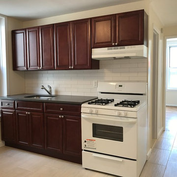Gray Marble Counter Kitchen