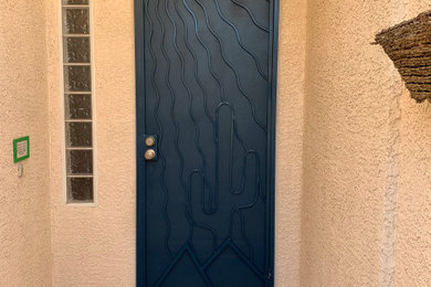 Security Screen Door Painting and Installation