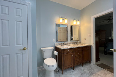 Inspiration for a 1960s bathroom remodel in Richmond