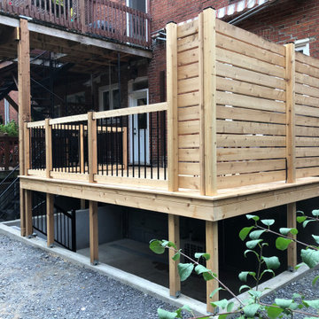 NDG Basement Walkout and Deck
