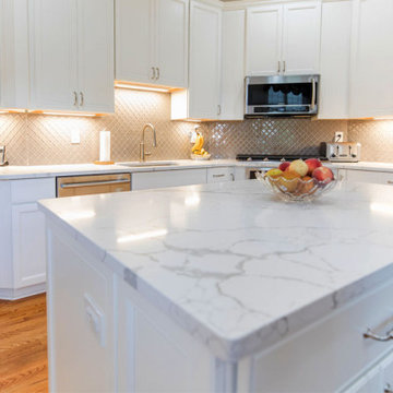 Kitchen Remodeling With Huge Counter Space & Modern Stainless Steel Appliances