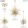 Livex Lighting 40070-12 Circulo - Four Light Flush Mount