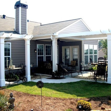 Adjustable Louvered Pergola and Patio Cover