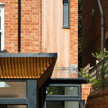 Chalfont Road contemporary extension detail