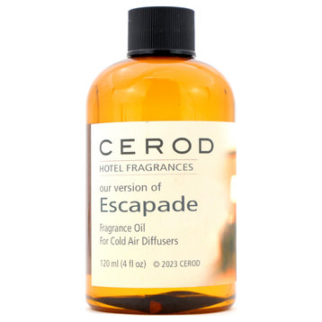 Escapade Fragrance Oil for Cold Air Diffusers Luxury Hotel Aroma Scents - 4oz