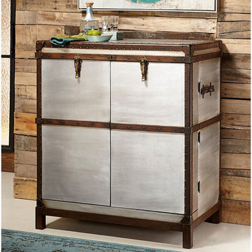 Industrial Chic -- Home Bar