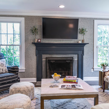 Philadelphia Transitional TV Den Remodel