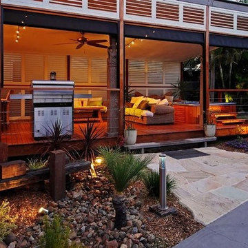 Moveable Aluminum Bahama Shutters