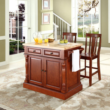 Kitchen Carts and Butcher Block Islands