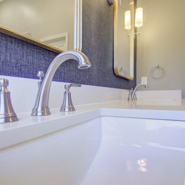 Timeless Primary Bathroom Remodel with Improved Storage & Layout