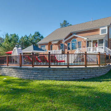 Fiberglass Pool Project in Glen Allen, VA