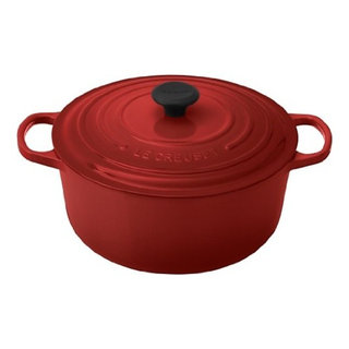 Le Creuset Signature Round 7.25-Quart Oven - Contemporary - Dutch Ovens And  Casseroles - by Kitchen Couture | Houzz