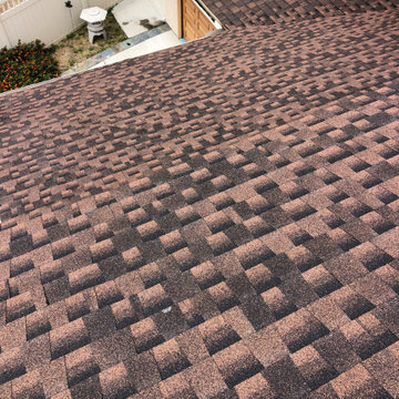 Asphalt shingle roof replacement