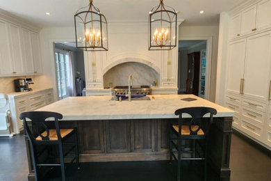 Tuscan kitchen photo in New York