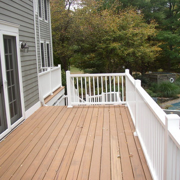 Multi Level Trex Deck & Artisan Railings - Bernardsville NJ