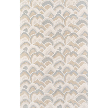 Madcap Cottage by Momeni Embrace Cloud Club Taupe Area Rug, 2'x3'
