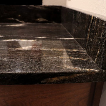 Industrial Style Guest Bathroom-Titanium