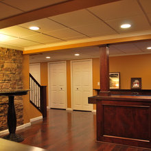 Poles for basement