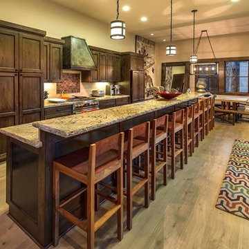 Timber Frame home lighting