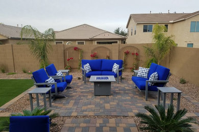 Trendy patio photo in Phoenix