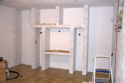 Ungenutzter Kellerraum - vorher / nachher