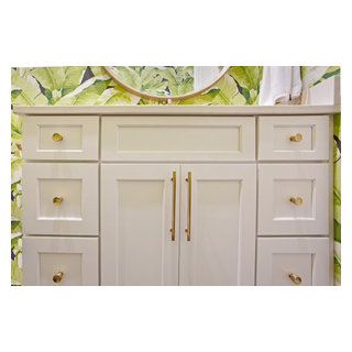Sophia Terrace Master Bedroom and Powder Bathroom - Transitional ...