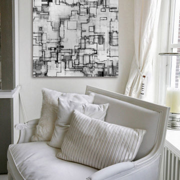 "Mind Bender" Painting Print on Wrapped Canvas