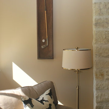 Flint Hills National Golf Inspired Family Room