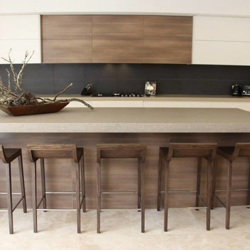Sleek warm modern design