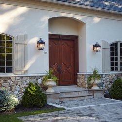 French Chateau Style Exterior Lighting - Outdoor Wall Lights And Sconces